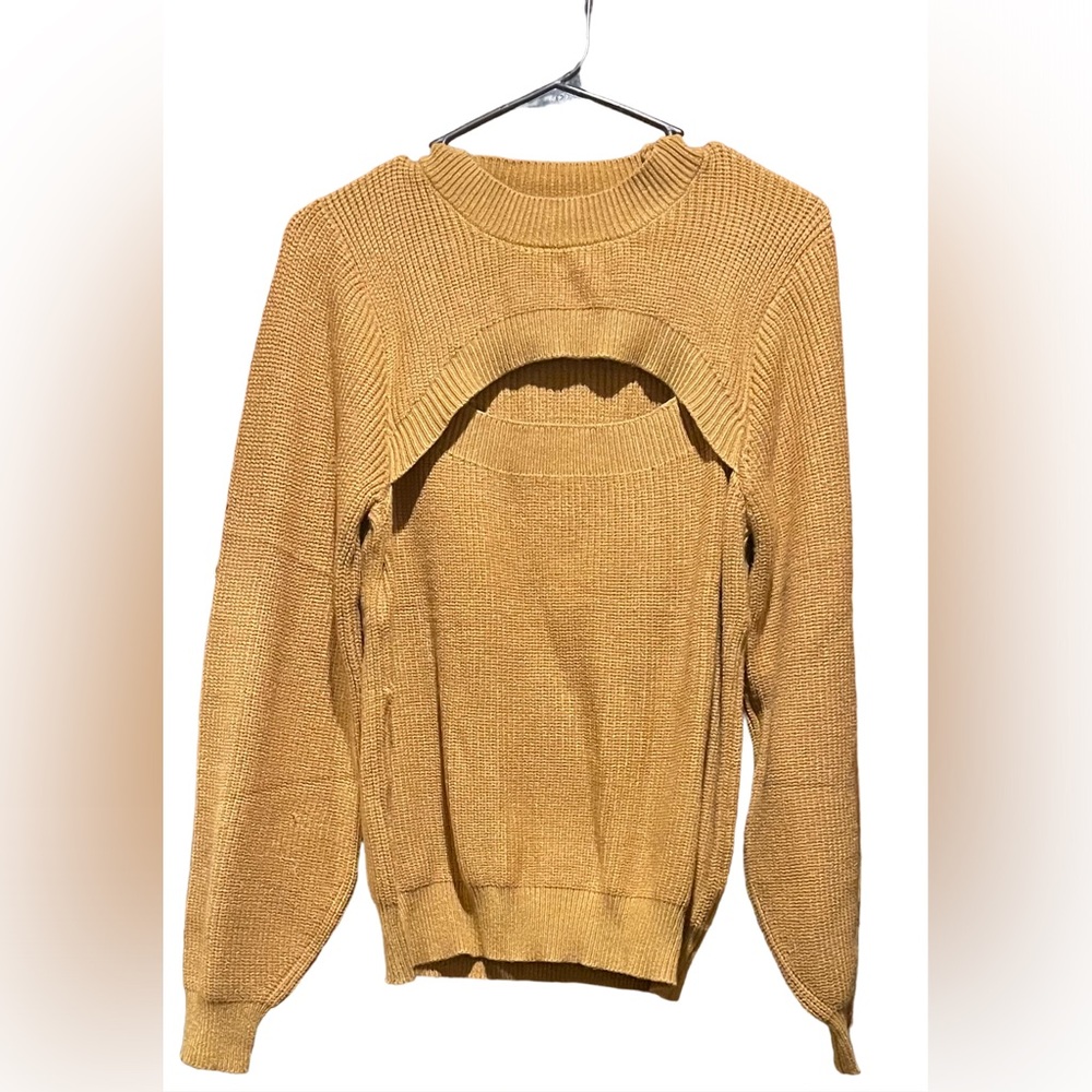 Women’s cut out sweater size small